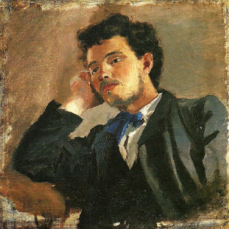 Ernst Josephson portratt av jacob hagg